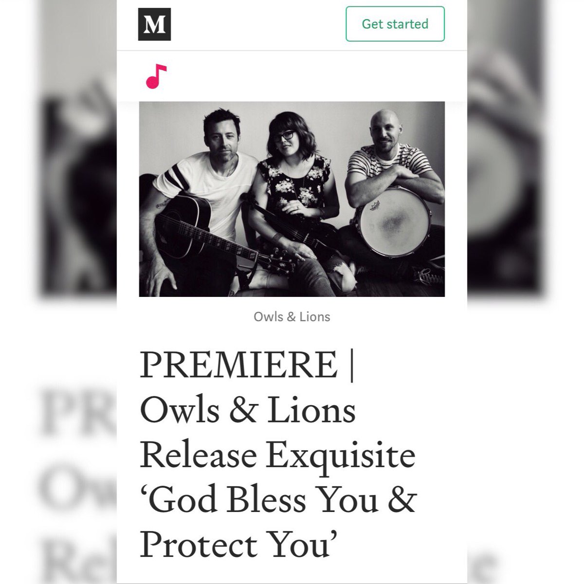 kevinbwalters's tweet photo. @Medium just premiered my band’s debut music video! I had the honor of producing, engineering, guitaring, drumming on and mixing this one! Check it out ➡️ https://t.co/vFuZX0UCjv https://t.co/YdFA8OFPCT