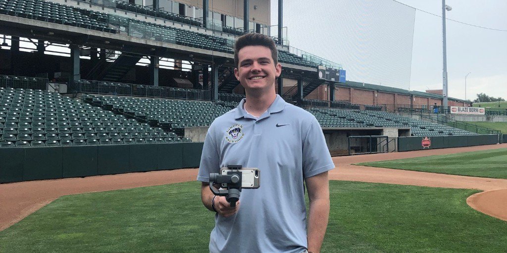 InternNE's tweet photo. We asked Will for some advice he has for other interns. "I think part of it is just investing a lot. You get out what you put in. When you invest in yourself, and invest in your job, you do well, and any intern can do that." - Will Stone @saltdogsball #internne https://t.co/f8bXhgVLLy