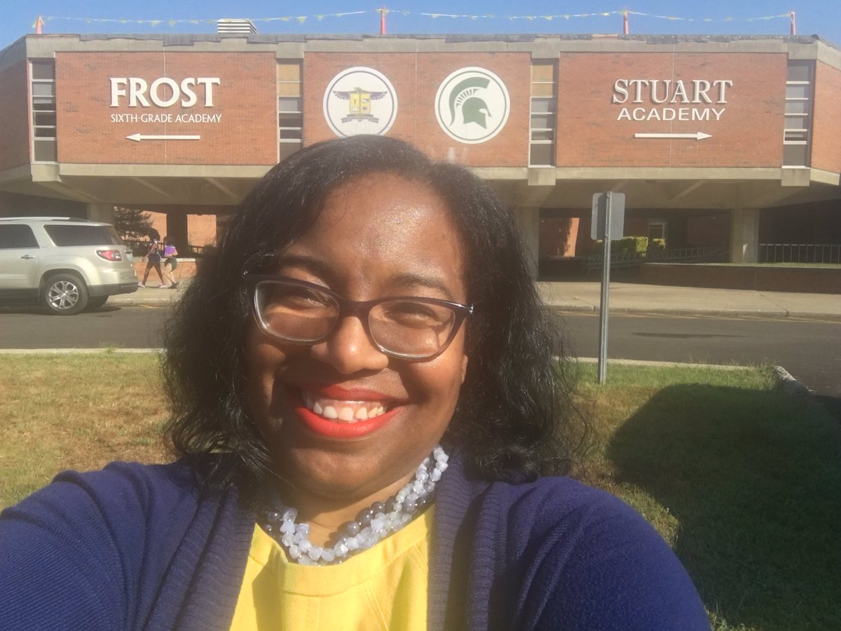 DirectorStroud's tweet photo. It’s my 22nd 1st day in education.  I have served as a sub (TJ/Crosby/Iroquois), a teacher (Iroquois &amp; Stuart), an Assistant Principal (Meyzeek/Lassiter), a Principal Intern (Lassiter/Kammerer), a Principal (Knight/Frost) &amp; now Executive Principal of Frost &amp; Stuart! #WeAreJCPS https://t.co/0eFF3DhLpL