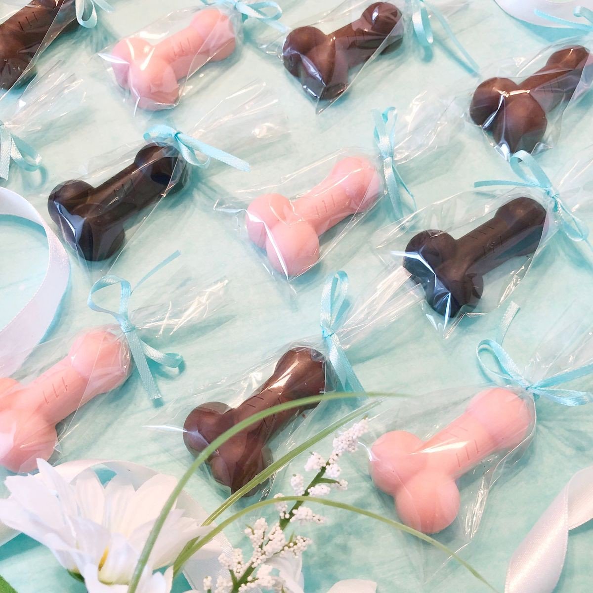 “It's not valentine's day but I feel in the mood for some chocolate.

Naughty chocolate.”