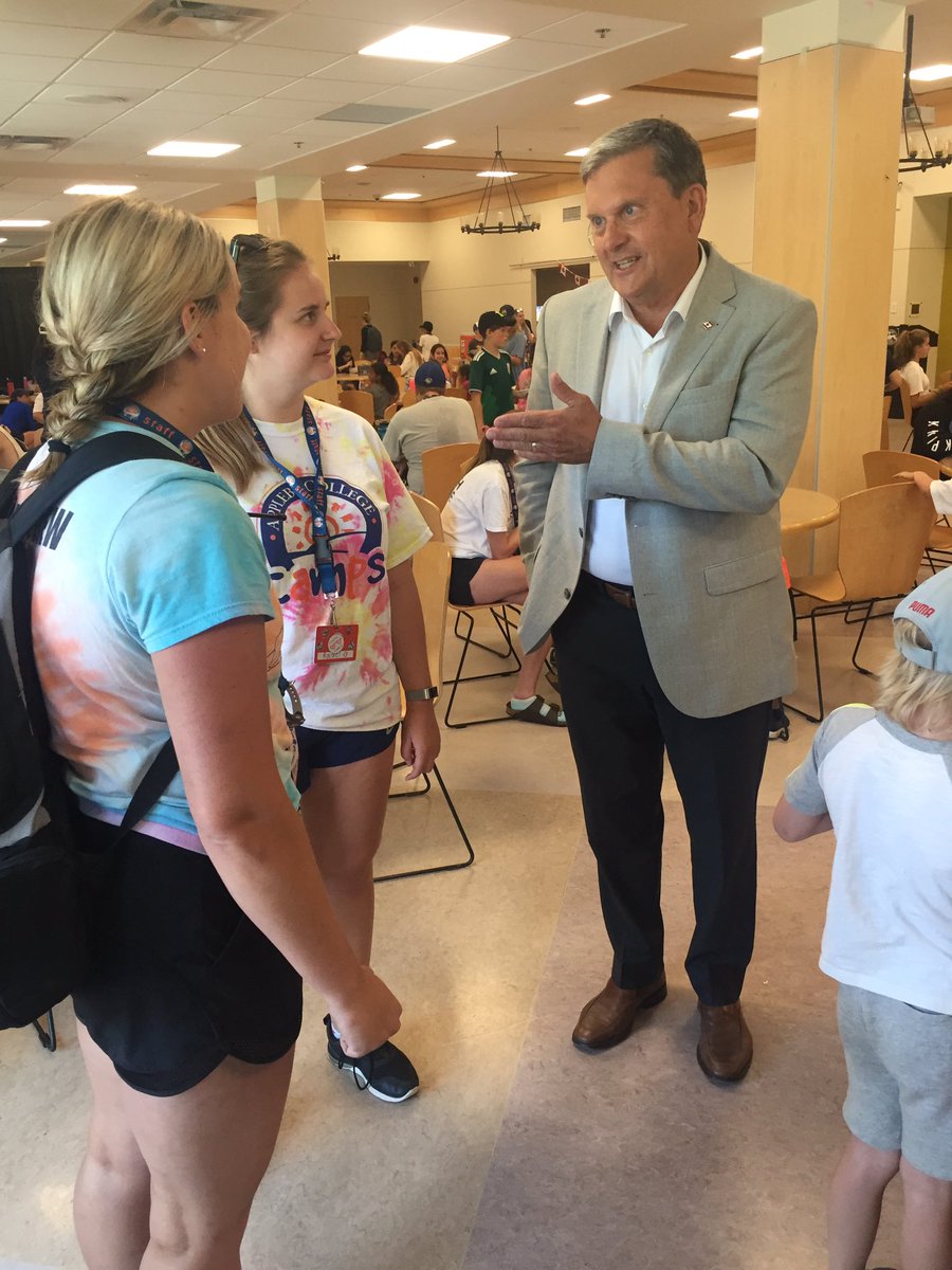 This summer I had the pleasure of meeting with Canada Summer Jobs students all over #Oakville, including the wonderful camp councillors at Appleby College!