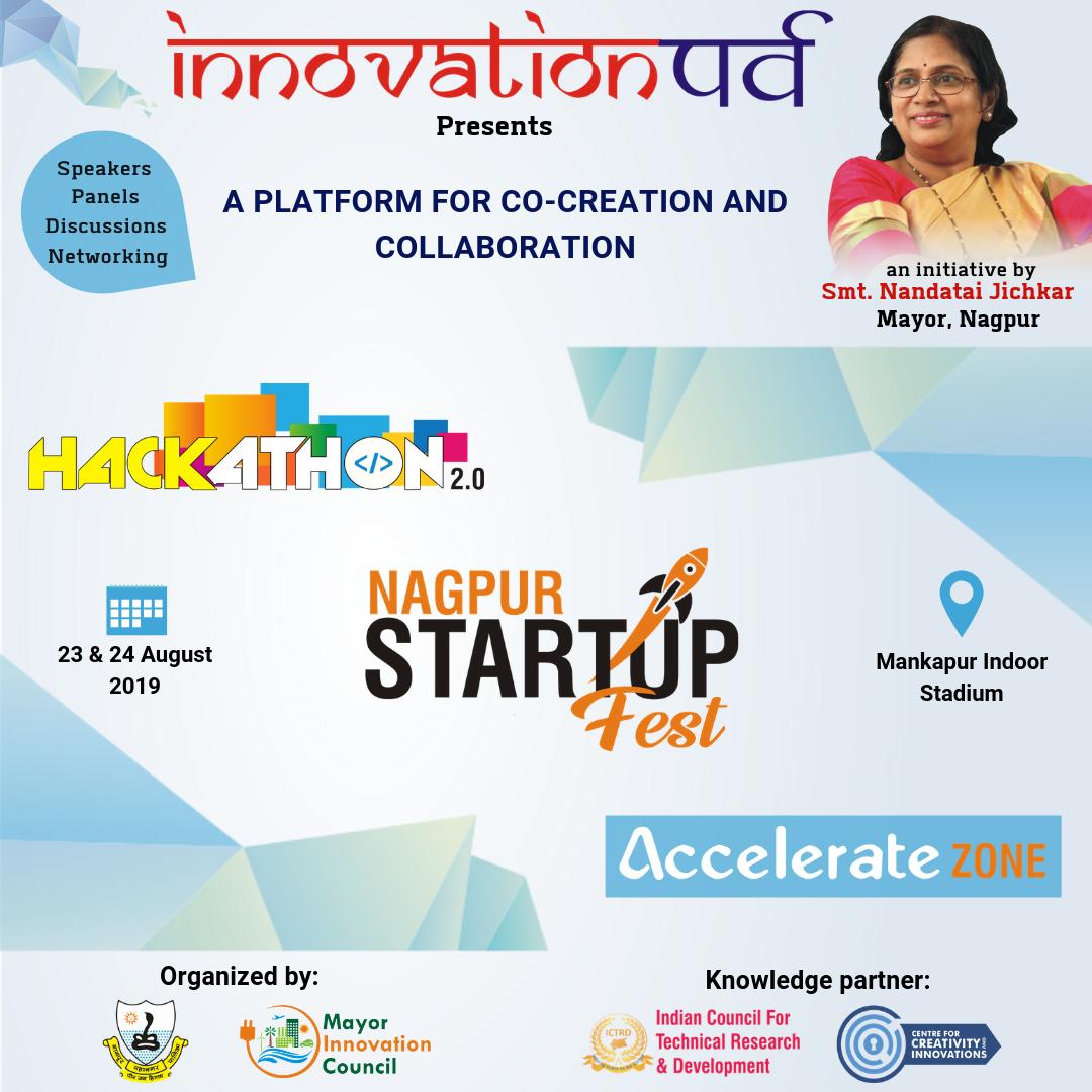 InnovationParv's tweet photo. Nagpur Startup Fest 2019,Hackathon2.0
Register your startup :- 
https://t.co/HJHmEClRbZ
https://t.co/SW2GCi6bWG
#NMC #cci #startupfunding #hackathon2019 #acceleratezone 
#intellecap #maharashtrastateinnovationsociety #crowdera #pugmarg #startups #indianstartup #nagpurstartupfest https://t.co/qyawWbTLAQ
