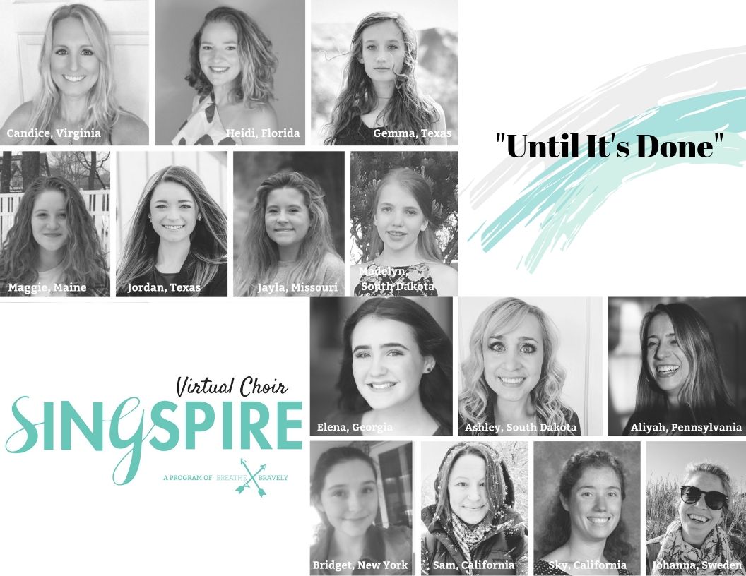 Please join us in congratulating <a href="/BreatheBravely/">Ashley BallouBonnema</a> and Maren Engel, the co-founders of sINgSPIRE Virtual Choir, for receiving one of this year’s Impact Grants!