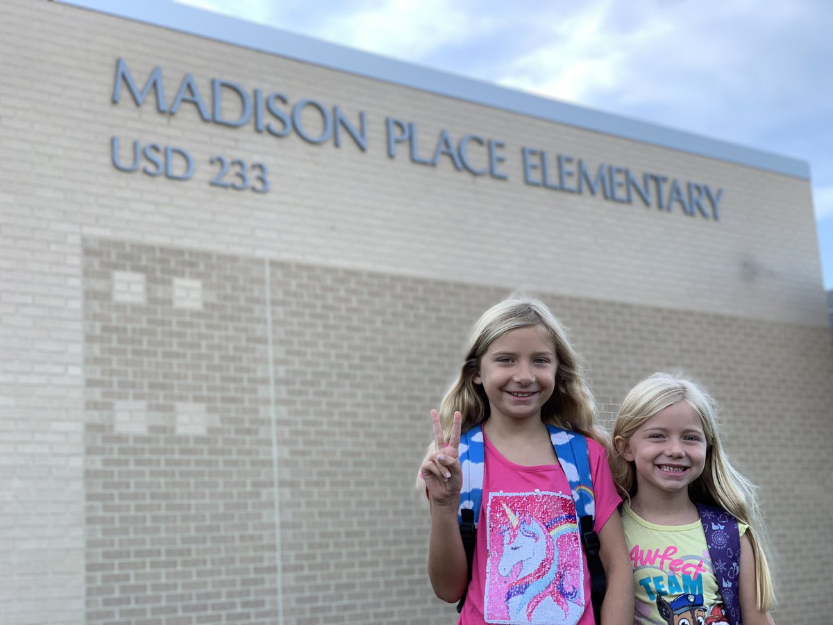 Finding4Corners's tweet photo. @MadisonPlaceK5 @_knjames we are so excited to be back at Madison Place for another year!! Such a great place to be! #2ndgrade #Kindergarten https://t.co/954CPVLkKU