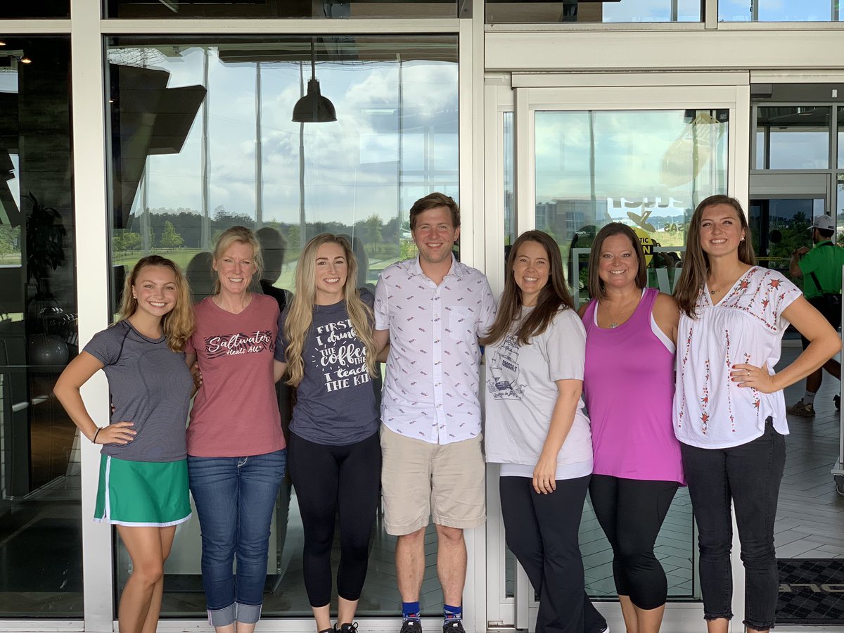 MrsSalleeMTES's tweet photo. Amazing first day back @Topgolf. These 4th grade teachers are excited for an amazing year! Thank you @dstew6633 @lganley @AndreaChoLCPS @RRauchLCPS!!! @MadisonsTrust16 @mrsjuliajewett @MrsStodolaMTES @SKoucheravy @Andre2me @MsCaseyEducates, Vicky Polk. https://t.co/Wh0SN4xGVF