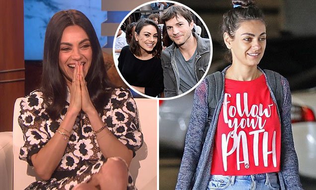 Happy birthday to the woman we'd love to hang out, down the street with, Mila Kunis! 🎉🎂