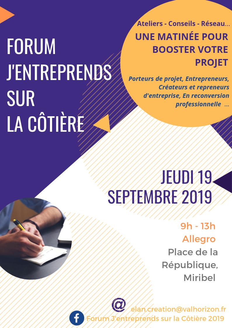 Dombinnov's tweet photo. Le FORUM J’ENTREPRENDS SUR LA CÔTIÈRE est bientôt là - jeudi 19 septembre 9h-13h.
Vous avez un projet d'entreprise, rencontrez les experts de la création d'entreprise, participer à des ateliers thématiques
#créationdentreprise #côtièredelAin #entreprendre https://t.co/TtjI7eD9vS
