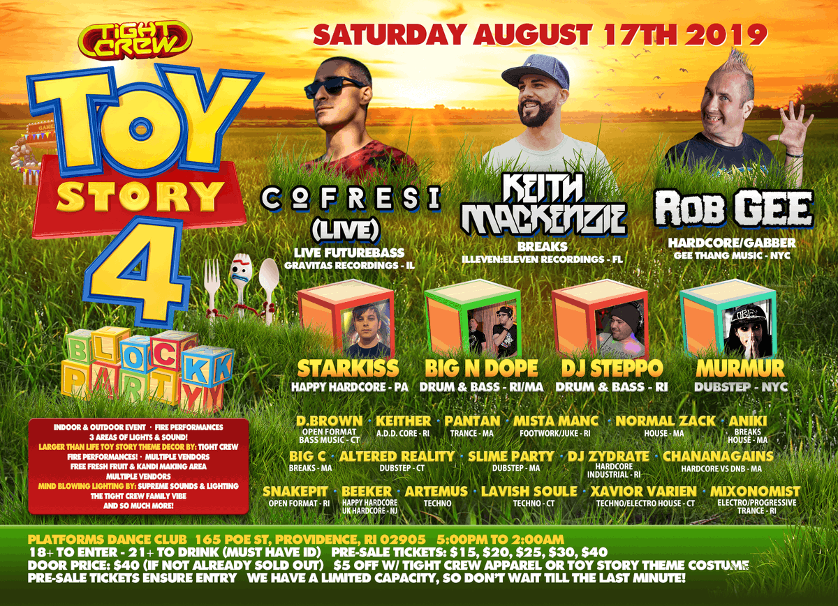 DJKnowledge's tweet photo. 🚨SHOW SAVINGS ALERT🚨
Get your #TightCrew Toy Story 4 tix for $25 until 8AM this Sat. ~ Link below 🤑

Save on tix HERE: (link: https://t.co/uML709xles) https://t.co/uML709xles

WIN a pair of tix: (link: https://t.co/10jNRjTUMv) https://t.co/rLd92nNYHA https://t.co/FjuhBPbnJI