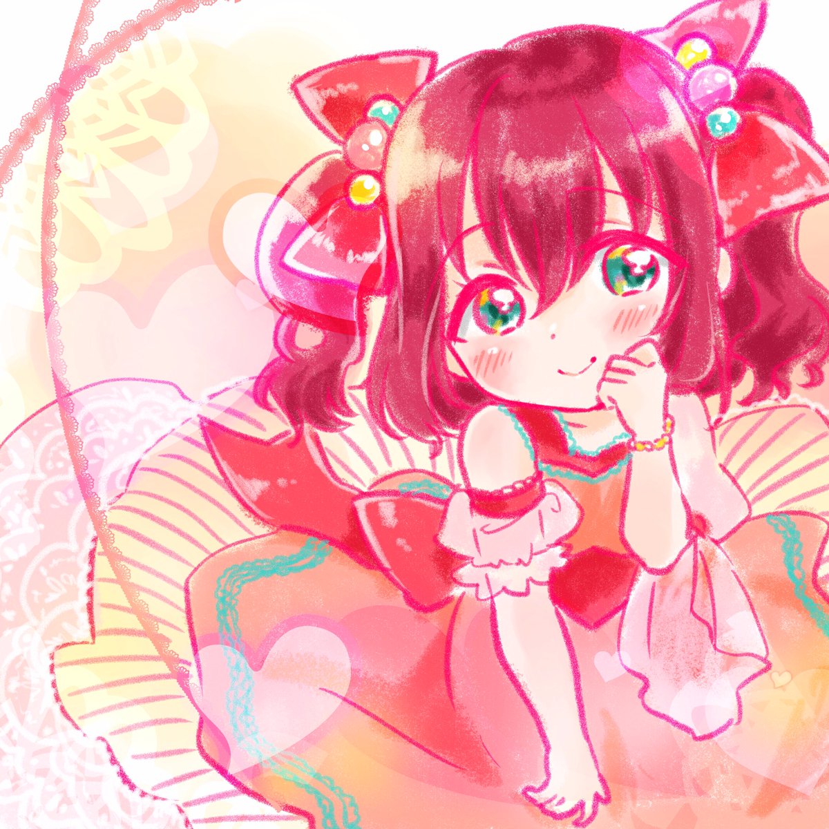 黒澤ルビィ 「?? 」|綾瀬憂菜@SHT/プリステ29Rウマ17のイラスト