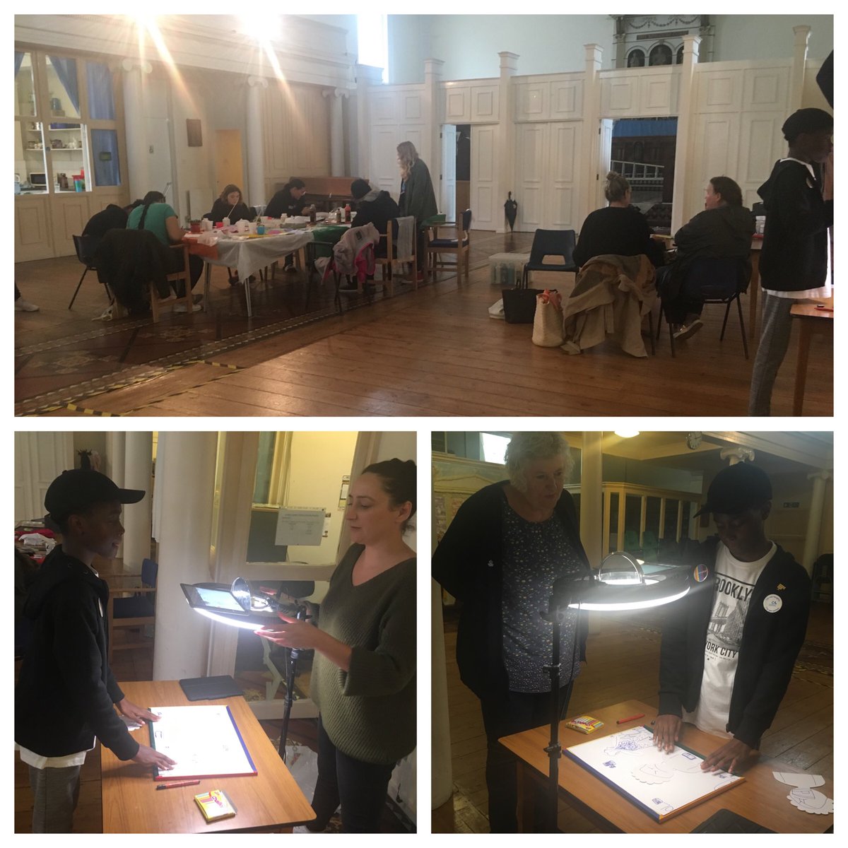 relaxed Art &amp; Animation activity for teenagers with #send facilitated by Sheena, Peggy &amp; Reann ⁦<a href="/BigUpFilms/">Big Up Communities</a>⁩ ⁦<a href="/A2ndVoice/">Dr. Venessa Swaby (h.c) (A2ndvoice)</a>⁩ ⁦<a href="/LambethFIS/">Lambeth FIS</a>⁩