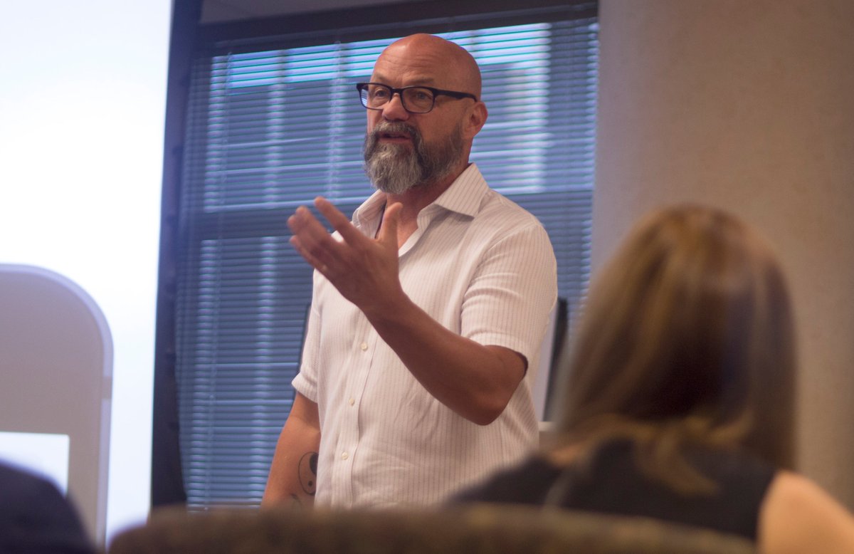 TheTMAlliance's tweet photo. The man, the myth, the legend @joegerstandt captivates the audience to kick off day 2 of the 2019 Inclusion Summit. #TMAEVENTS #HowChangeHappens https://t.co/uTA2GMPiFz