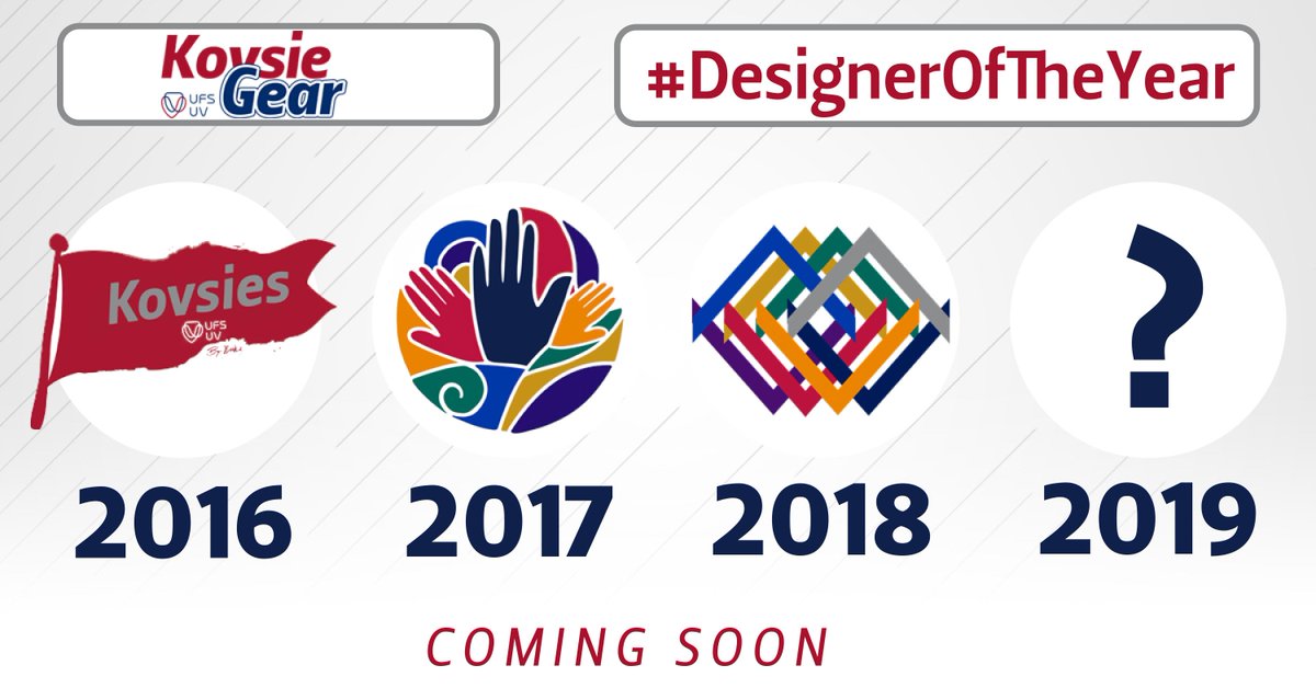 UFSweb's tweet photo. Attention Kovsie creatives! #KovsieGear is looking for a cool design to be featured in its 2019 summer range. Will your design take the designer of the year spot?
Competition details coming soon.
#KovsieGearDOTY https://t.co/aR7XNNIj0y