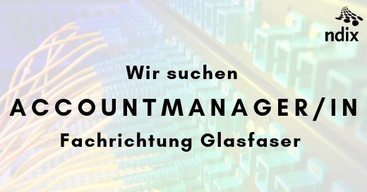 Stellenausschreibung: Accountmanager/in Deutschland
Mehr info über: ndix.de/ueber-ndix/new… #glasfaser #stellenangebot #accountmanager #job