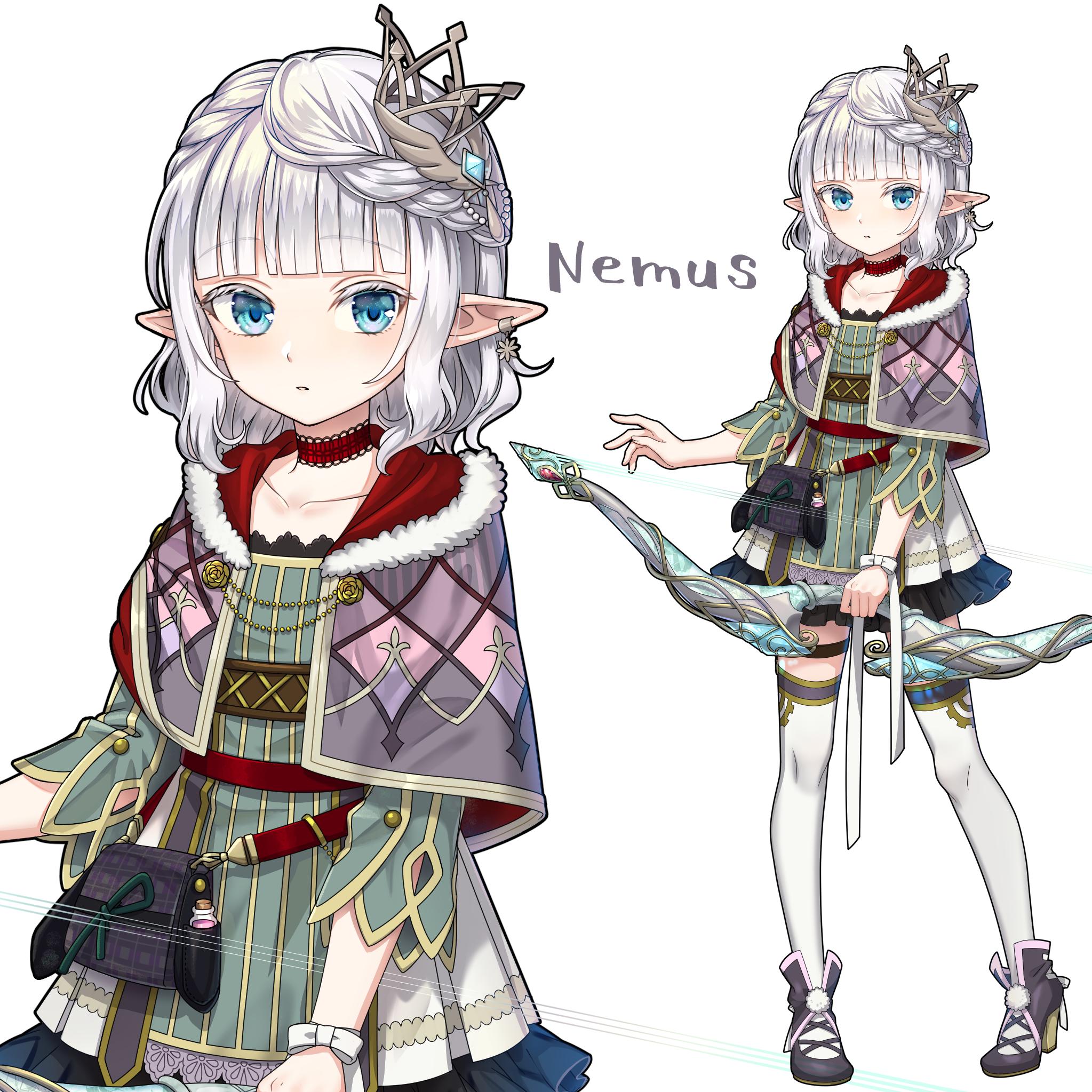 囚 立ち絵描いた 実はnemusのちゃんとした立ち絵を描くのは初めて 最近ケープと首輪のデザインがしっくりこなくなってたのでちょっと変えてみた 囚 立ち絵描いた 実はnemusのちゃんとした立ち絵を描くのは初めて 最近ケープと首輪のデザインがしっくりこなくなってたのでちょっと変えてみた