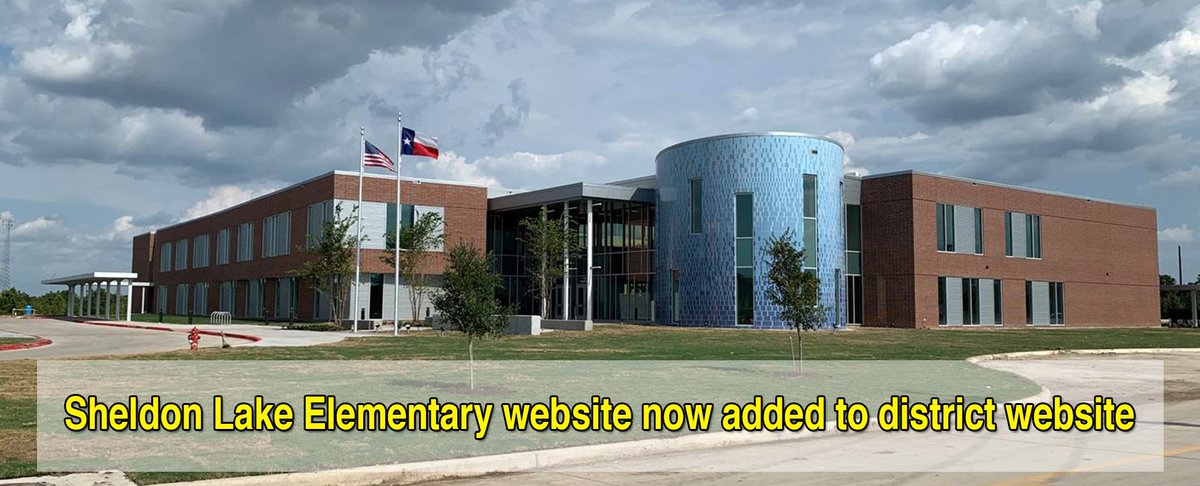 SheldonISD's tweet photo. We are excited to announce that Sheldon Lake Elementary's website has now been added to the district website.

Sheldon Lake Elementary
13002 Sheldon Community Drive
Houston, Texas 77044
281-727-1100 (main campus phone number)

Link to campus site:  https://t.co/LQUygVfY0a https://t.co/0DJNJqfeDV