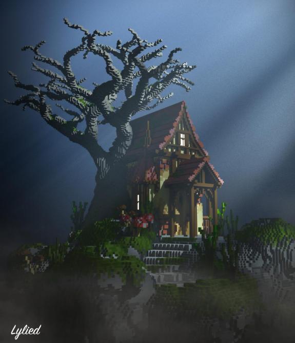 hi everyone, I built this witch house a while ago on <a href="/BuildersRefuge/">Builder's Refuge</a>, just as an experiment, thanks <a href="/RyerTheGreat/">Ryer</a> &amp; <a href="/Lylied3/">Lylied</a> for the renders!