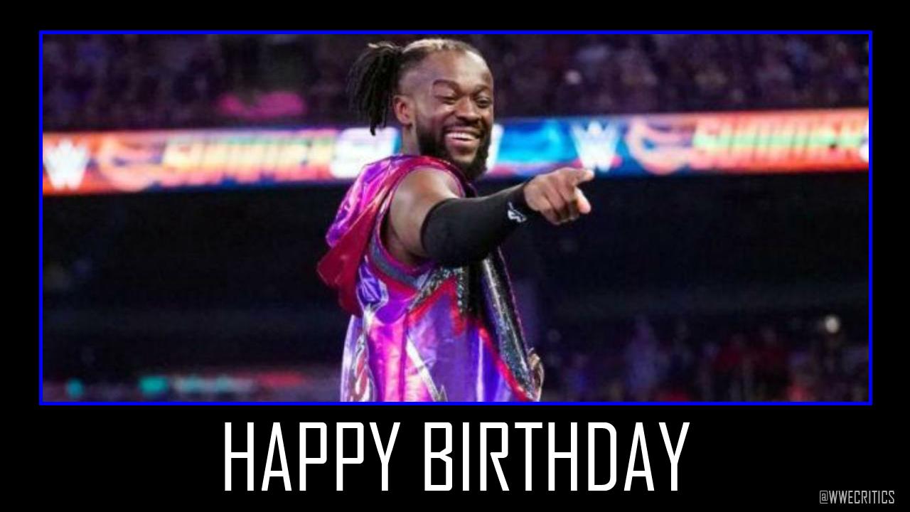 Happy 38th Birthday to current Champion, Kofi Kingston.

How are you finding his title run? 