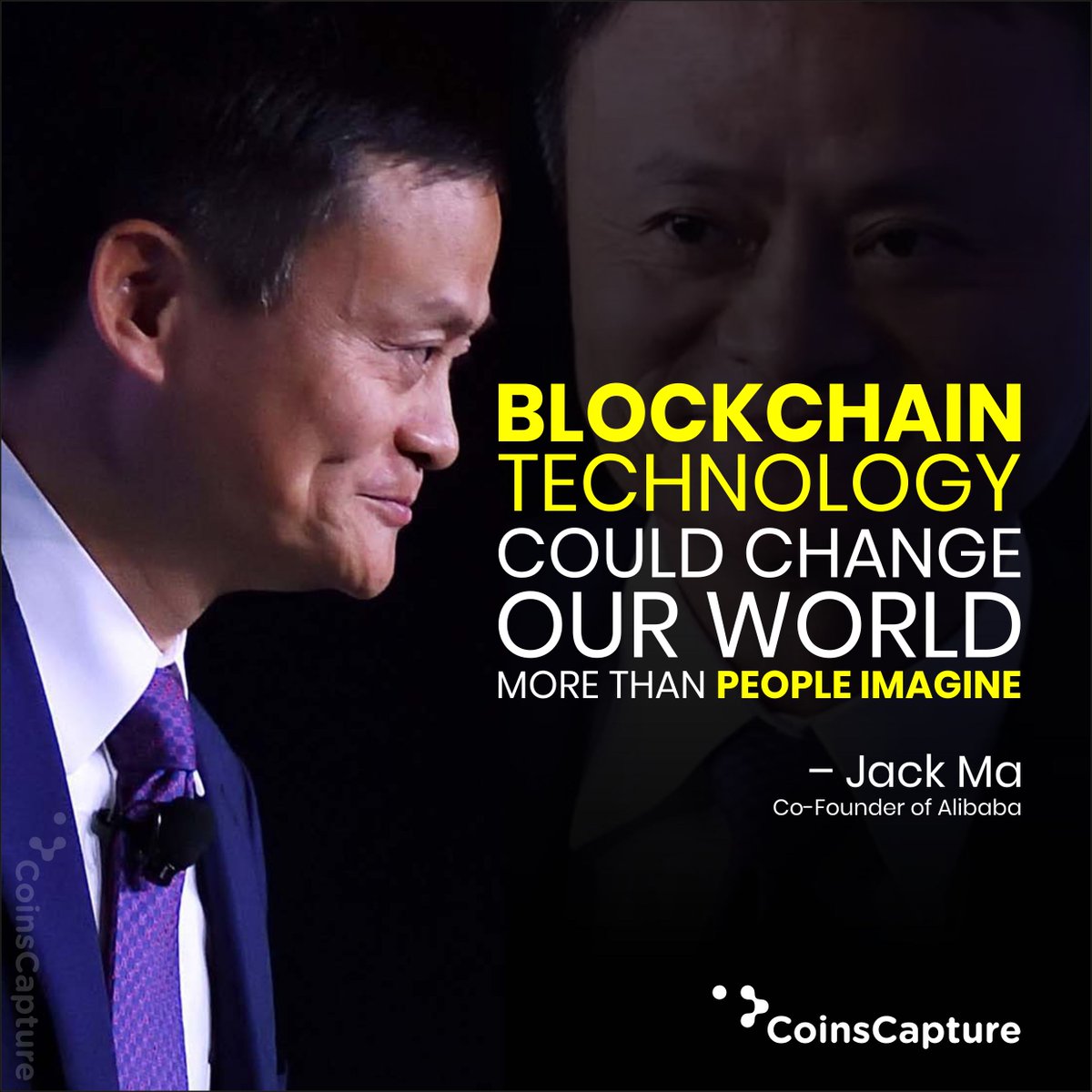 Quote of the week: “Blockchain technology could change our world more than  people imagine” – Jack Ma #blockchain #jackma #quote #blockchainquotes  #wednesdaywisdom #Crypto #cryptocurrency #quote #quoteoftheday #daily  #WednesdayMotivation ...