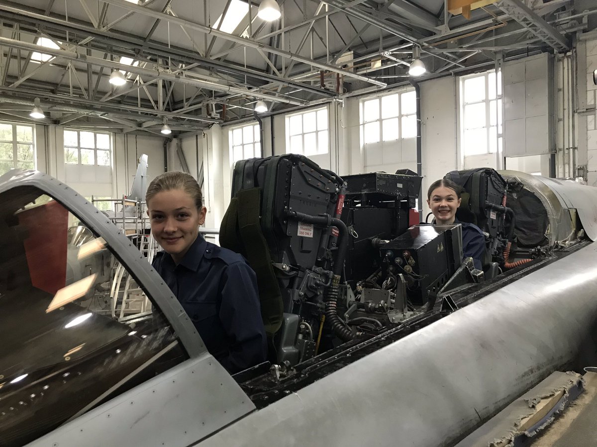 RAF_Cosford's tweet photo. Cadets from @atc146 who are interested in careers in engineering paid a vist to @RAF_Cosford today. What better way to inspire them by letting them explore @No1SofTT. https://t.co/SH9imaDwMB