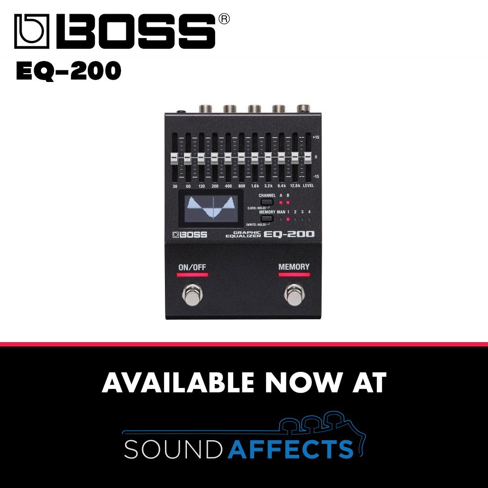 SoundAffectsUK's tweet photo. NEW BOSS EQ-200 Graphic Equaliser Guitar Effects Pedal!

Available at Sound Affects - https://t.co/byWFBbClA4

#bosseq200 #eq200 #bosspedals #bosspedal #effectspedal #effectspedals #effectpedals #pedalboard #pedalboards https://t.co/7aJy8AXmYB