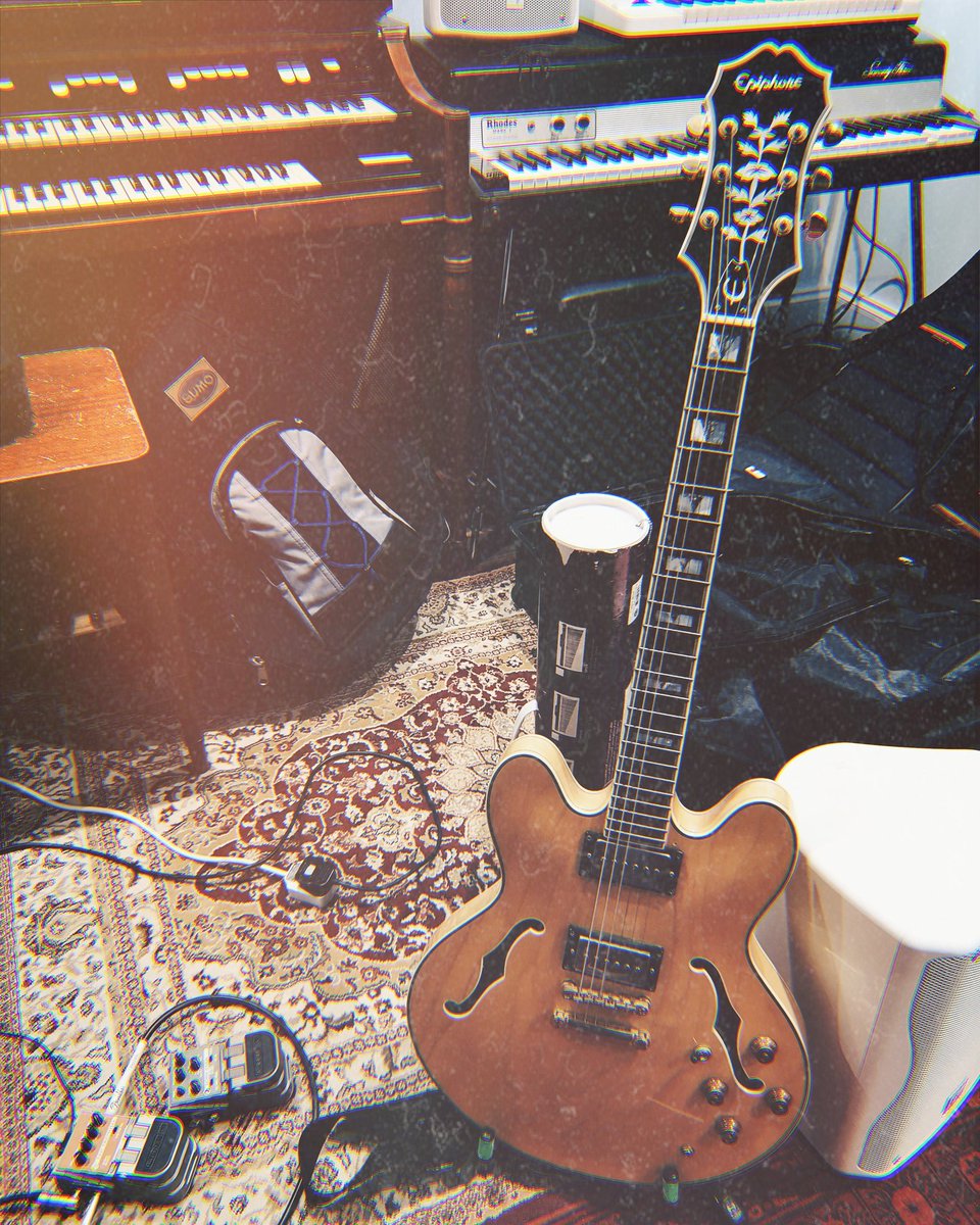 Mide's tweet image. Being at the studio these last couple of days, I have to say, it's like magic hearing a song come to life. Shout-out to @aylwinsteele 🔥