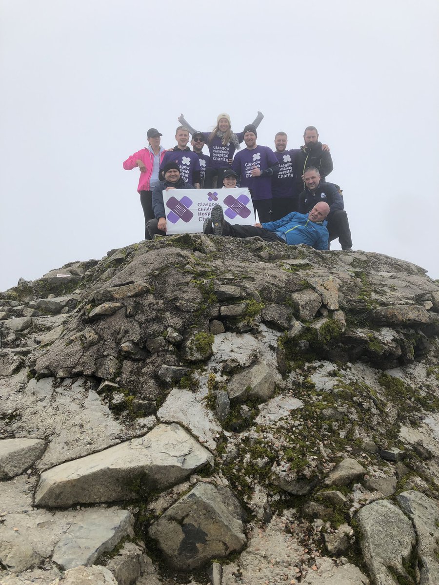 PrincipalCareer's tweet photo. #LocalGreats for #Charity: Huge congratulations to the team @GrandCentralGLA for reaching the top of Ben Nevis yesterday to support #Glasgow’s Children’s Hospital Charity. What a great achievement. https://t.co/r4aLx9XC1P