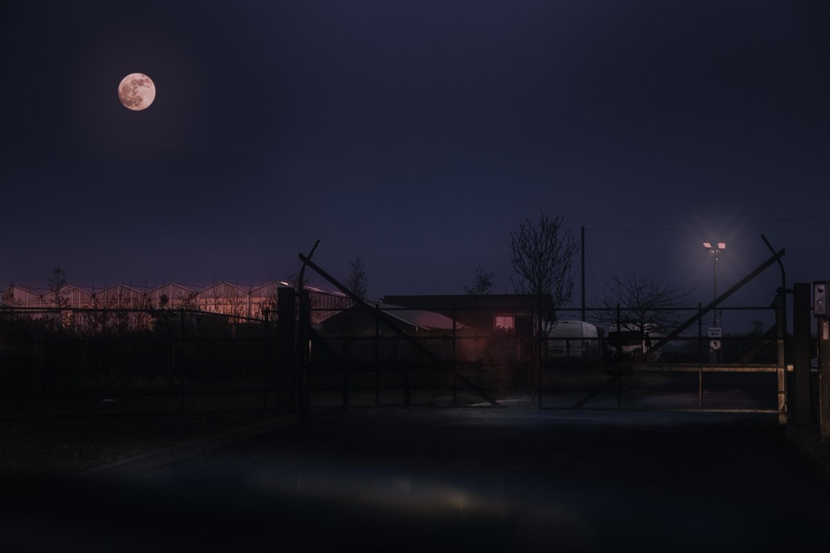 From my 'Drive By' series#photography #fineart #FineArtPhotography  #bloodmoon #bloodwolfmoon #alternativephotography #artcollectors  #filmphotography #art #artphotography #artphoto #analoguephotograph #gumbichromate #gumprinting #cyanotype #landscapephotography  #limitededition