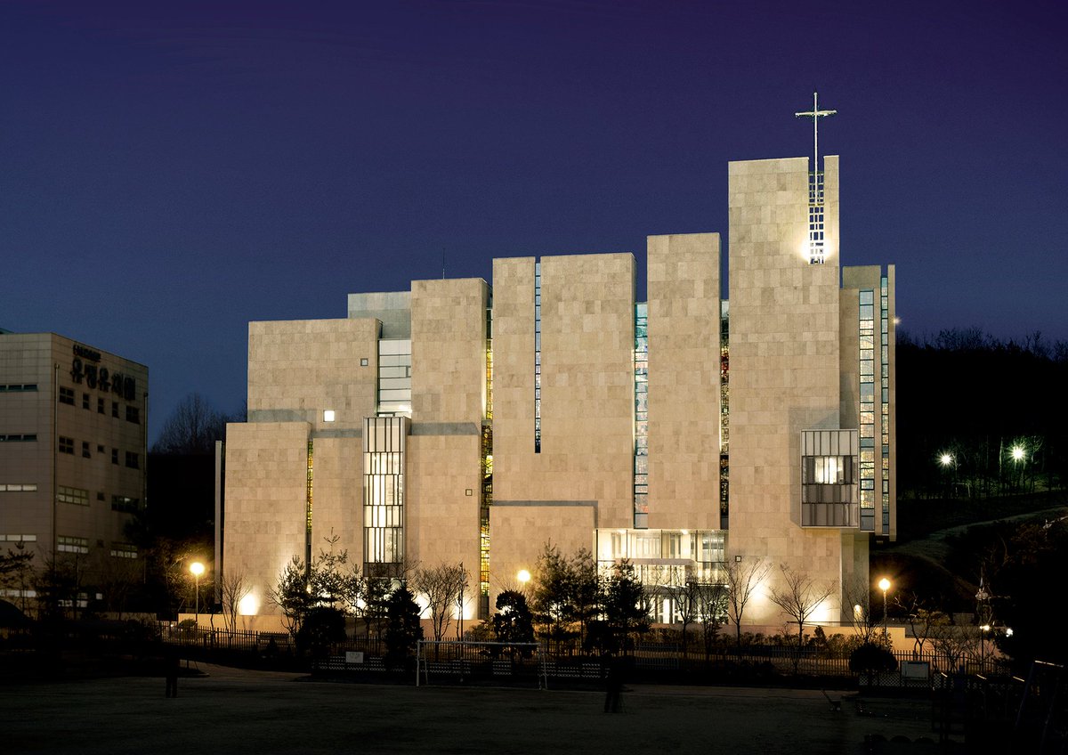 NassarStone's tweet photo. Nassar Stone is always proud to be the supplier of choice when it comes to quality and specs.  Globally accredited projects like the Bojeong Cathedral (Seoul) stands witness to the monumental application of Nassar’s Stone.  

#nassarstone #jerusalemstone #korea  #construction https://t.co/x9YgBXI2ef