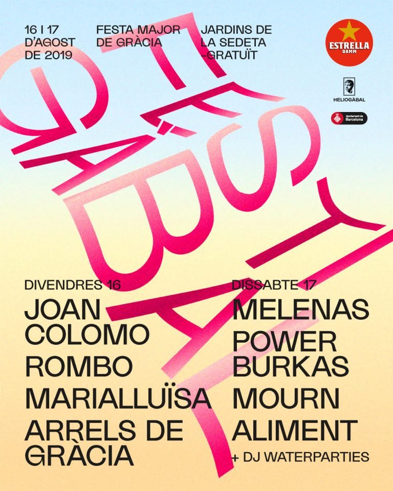 binauralblog's tweet photo. Anunciados los horarios del Festigàbal 2019 de Barcelona: https://t.co/X7E75lfk7u
@HeliogabalBcn #FestaMajordeGracia #Festigabal https://t.co/JcHpZ3phpi