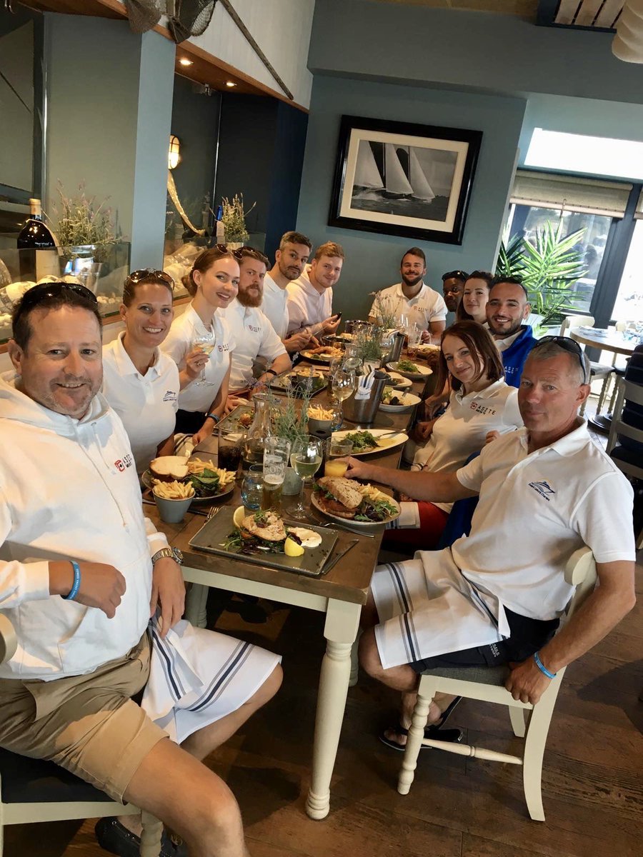ASITE's tweet photo. Thank you for joining us at #CowesWeek2019 and rocking the boat with #Adoddle โต๏ธ @mountanvil & Concentre Consulting @Asite #ITsAdoddle https://t.co/aepOlXe3B4