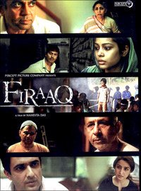 FIRAAQMulti-star cast film shows aftermath of Gujrat Riots. Firaaq is mainly about 24hours of multiple characters who witnessed/suffered from riots. I would like to call it a film showing PTSD in a cinematic way!