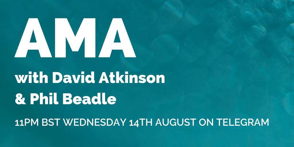H_O_L_O_'s tweet photo. We've got a treat for all Holonauts! ⚡

📣TODAY we invite you to our AMA on Telegram 📣 

✅Where: https://t.co/6EHvMVBl2m

✅When: 11pm BST Wednesday 14th August 

✅Who: David Atkinson and Philip Beadle will see you there!

They will answer some of your technical questions! https://t.co/zuAQP2HA1K