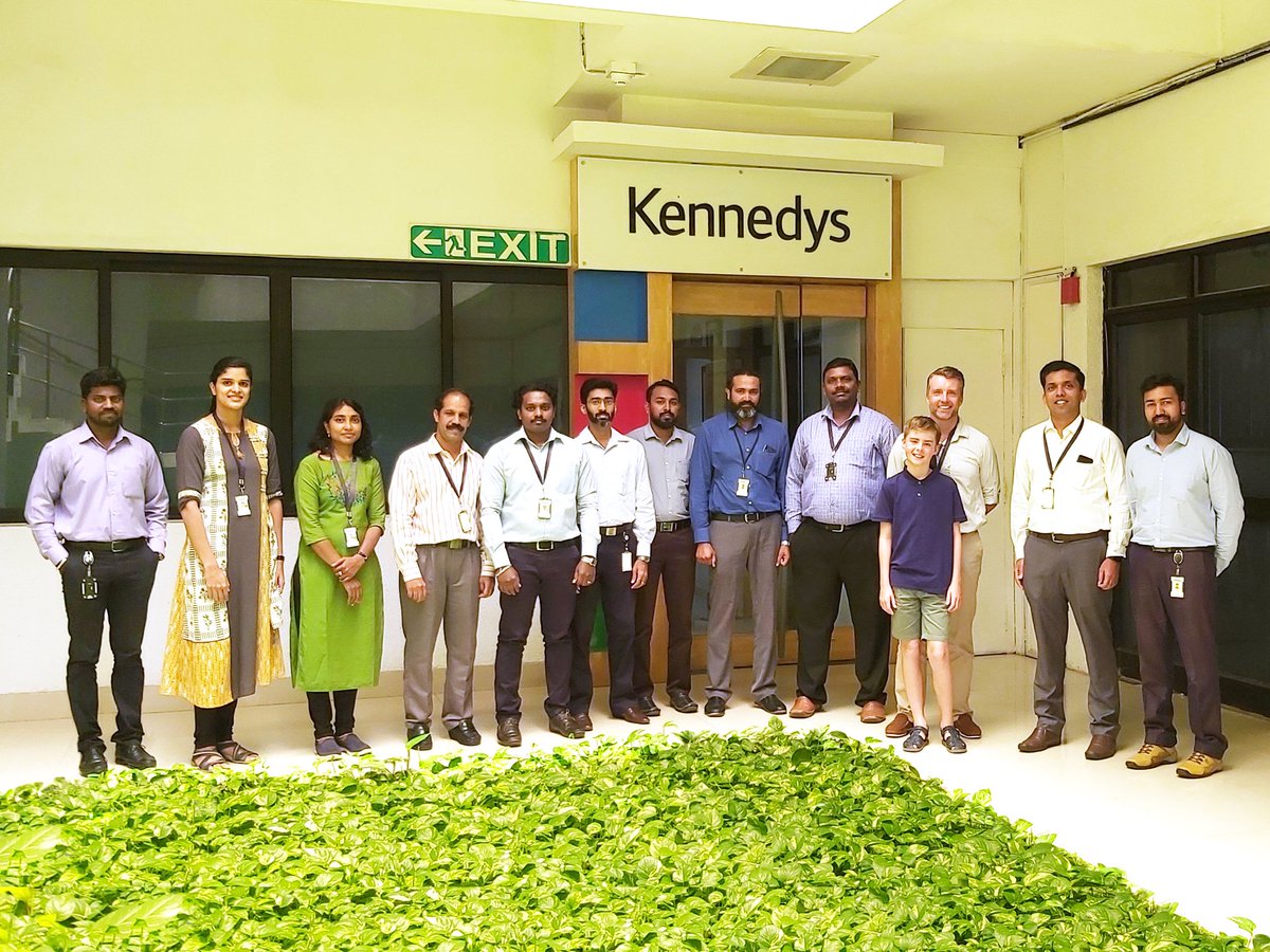 Richardpwest's tweet photo. Called into our growing and talented development team in Thiruvananthapuram, Kerala today. Had a young and budding developer with me. My thanks to the team for their hard work, and for making us both feel so welcome.   #thiruvananthapuram #innovation https://t.co/WPigNXUYJE