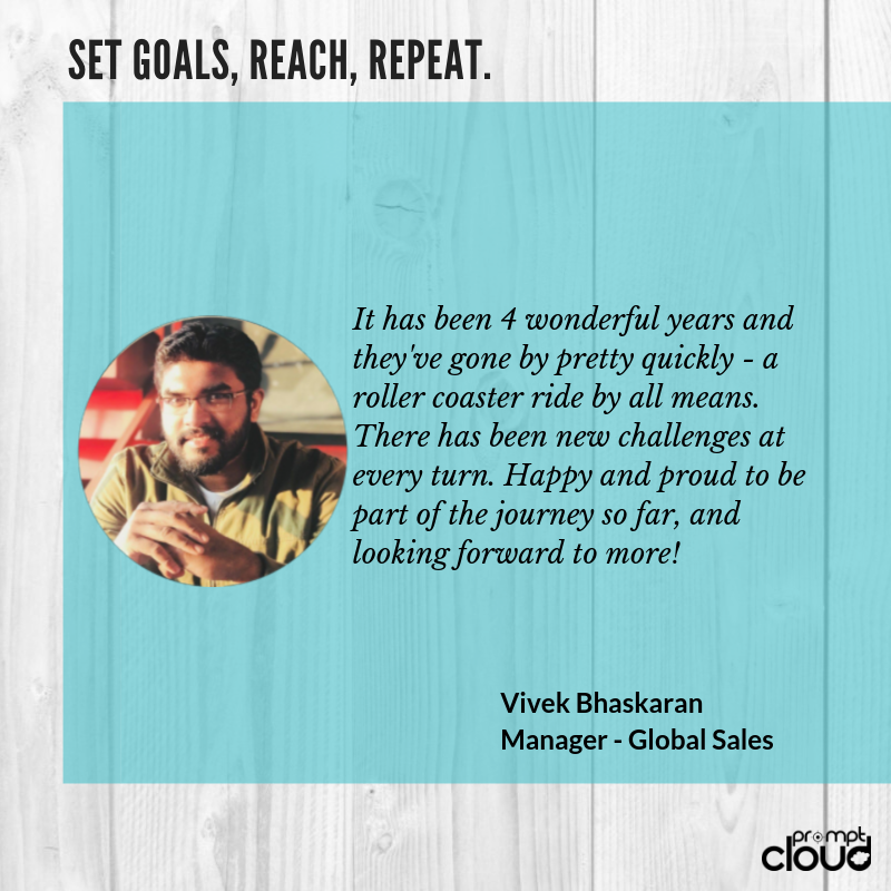 promptcloud's tweet photo. Congratulations to Vivek on his fourth work anniversary!
#Team #LifeatPromptCloud #workanniversary https://t.co/1BL5zwCrWd