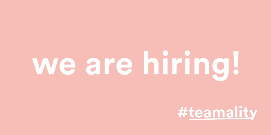 alitylondon's tweet photo. WE’RE HIRING! Wanna join a super friendly team in the heart of Holborn with a passion for all things digital?! Calling all PPC experts. Get in touch at hello@ality.co.uk for the deets. #PPCjobs #careerindigital #nowhiring #PPC #DigitalMarketing https://t.co/xnftQokQkY