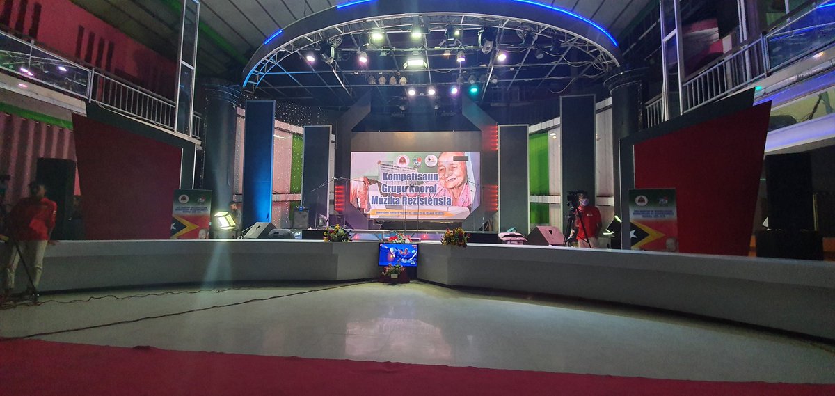 CentroChega's tweet photo. Resistance songs semi-final on tonight. Catch it on all major TV networks across Timor-Leste. #Chega #Timor #Leste https://t.co/GPA1VBa9Dw