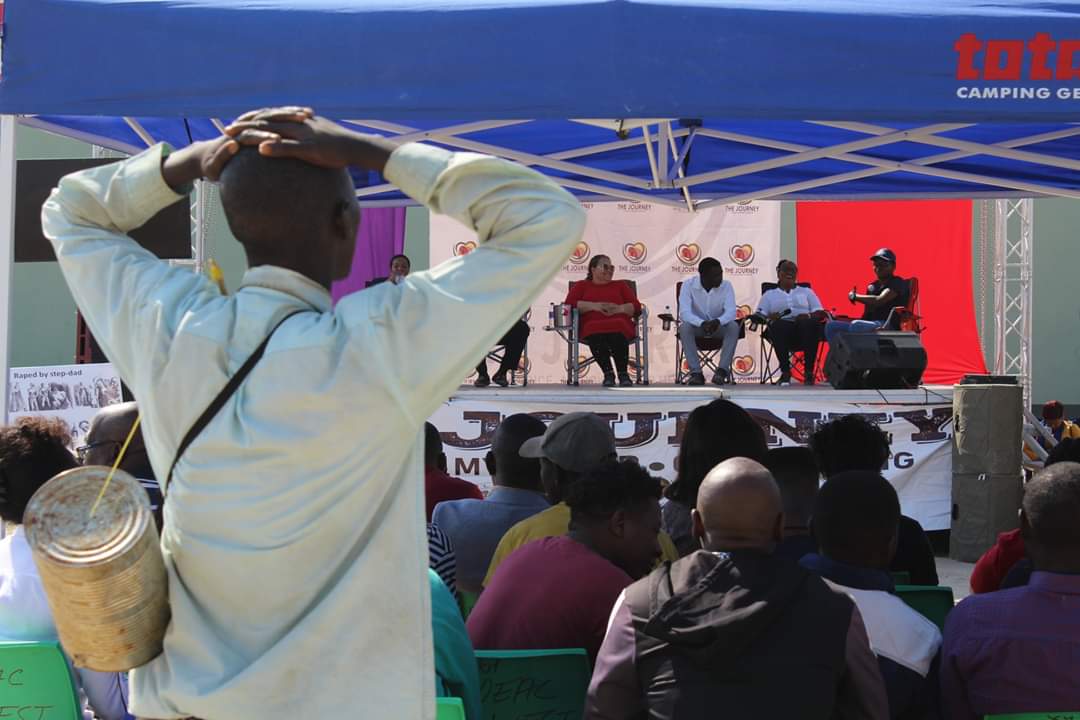 ChairpersonNC's tweet photo. Nkurenkuru it was LIT!!! 

Thank you for the very informed dialogue session, information sharing sessions and the fire performances!

The Journey continues... 

One Namibia One Nation!!! https://t.co/JP3uBOtDrg