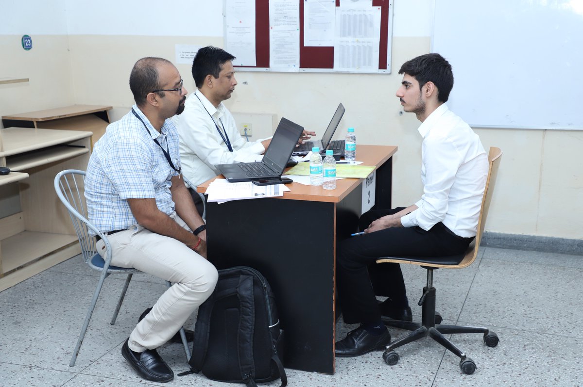 manav_rachna's tweet photo. Placement Session 2019-20 starts with a bang at Manav Rachna

One of the most renowned IT Companies of India,  TATA CONSULTING SERVICES visited Manav Rachna campus for a pool campus drive for B. Tech 2020 Batch. 

#TCS #ManavRachna #IT #Placement #PlacementSession https://t.co/k2zH7csNzX