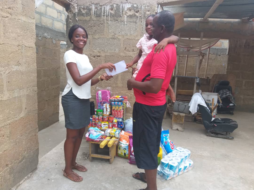 abfghana's tweet photo. An inspiring young girl with a dream: Perpetual Sabbah lives with her father, is 8 years old &amp; in class 3. She is said to have been abandoned by her mother. As part of our 100 Girls Project, ABF Ghana donated these items to her and paid her fees. #makinganimpact #100girlsproject https://t.co/7y2LJ1LLFe