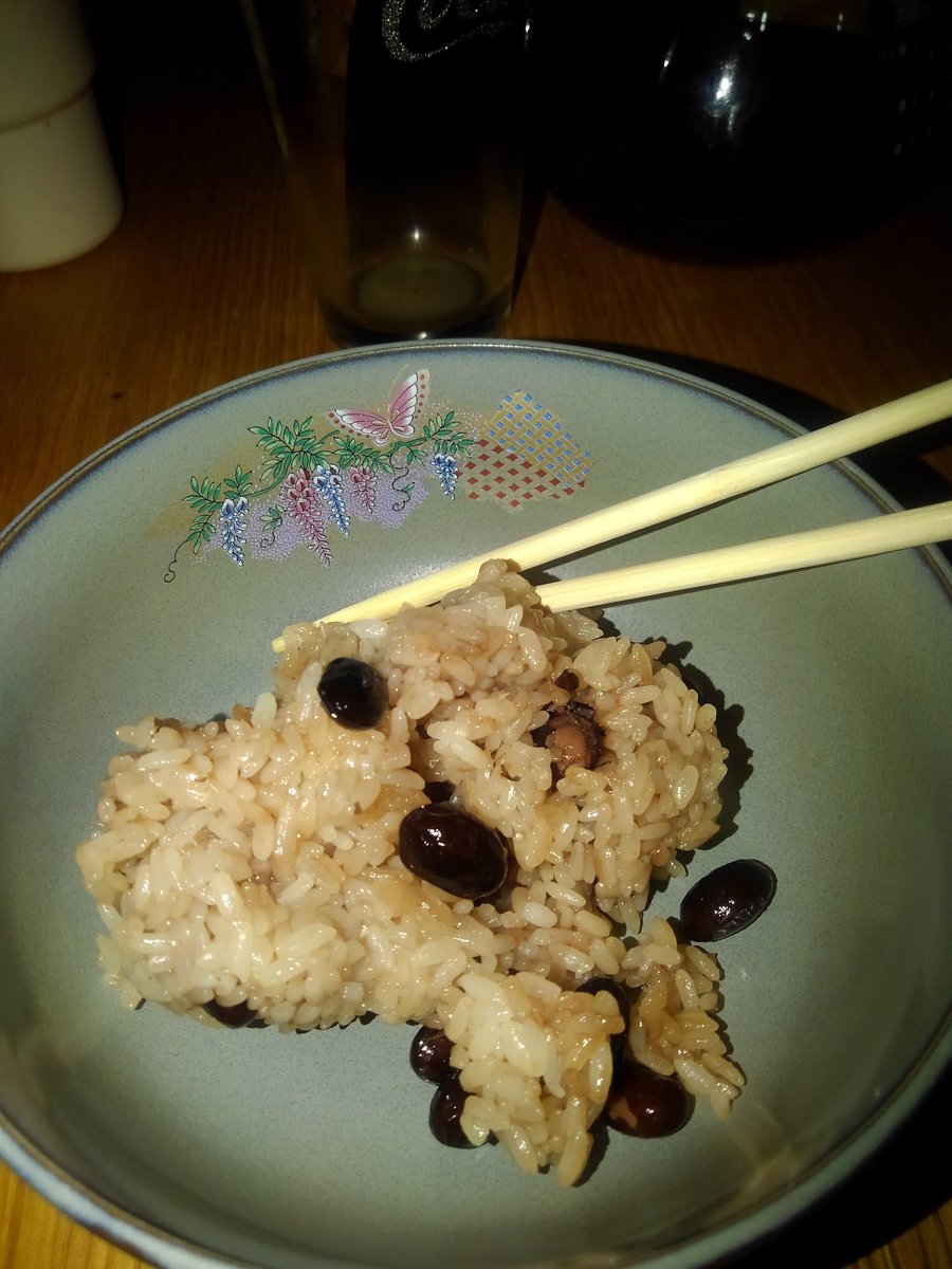 甘い赤飯