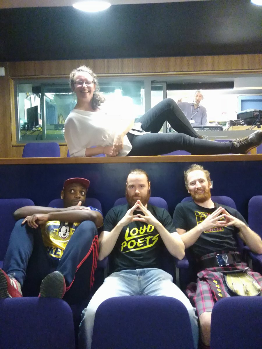 IAmLoudPro's tweet image. Amazing night from this dream team! Big shout out to @atkine96 @keithjlondon and @David_Mac13 for being EXCELLENT! 

Our show tonight featuring the incredible @CatHepburnWrite @brambrella and @Wils_Word!! 

Check it out!! Tinyurl.com/loudpoets 

#edfringe #LoudPoets #IAmLoud