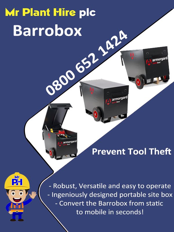 mrplanthireuk's tweet photo. Tool theft is on the rise on site. Don't fall victim to it. The Barrobox will prevent that from happening! Hire with us today! Call 020 8887 1401 or visit https://t.co/ujItFpLy3k for more information.
#TuesdayMotivation #Barrobox #Mechanicalandelectrical #hire #London https://t.co/7NMcfuG54F