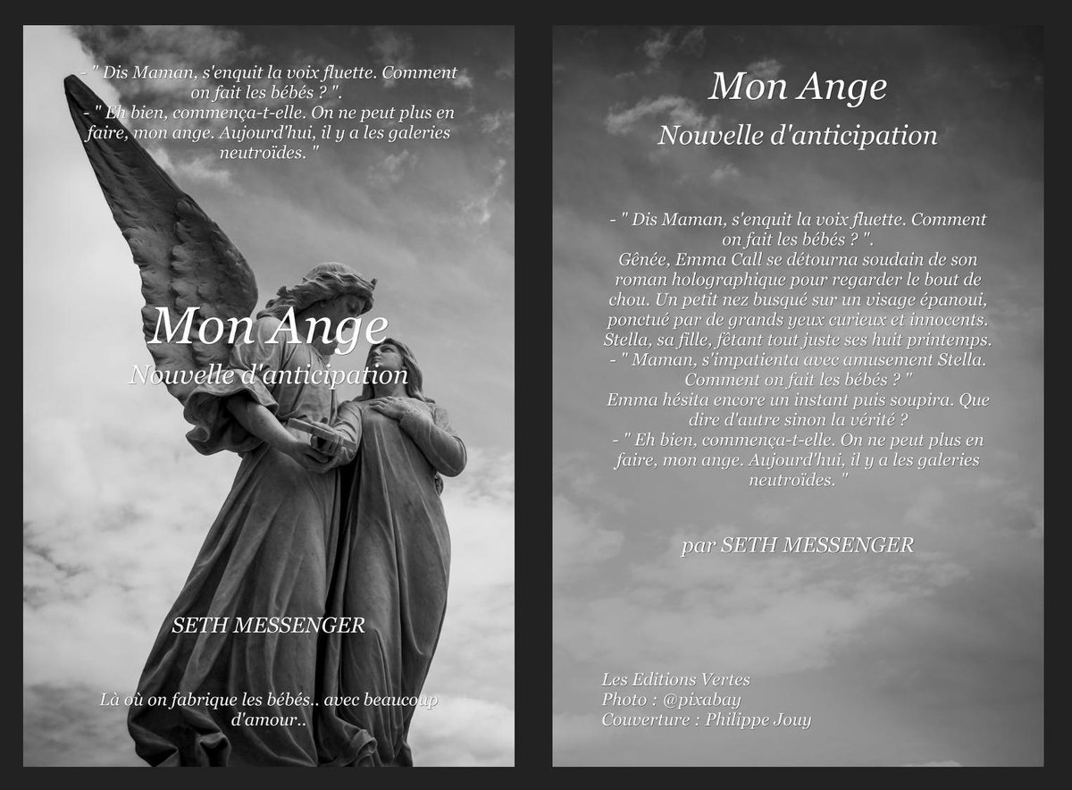 Nouvelle d'anticipation : Mon Ange. A découvrir gratuitement sur : sethmessenger.fr/link/gen/2/999… (Temps de lecture estimé : 10 minutes) #lecture