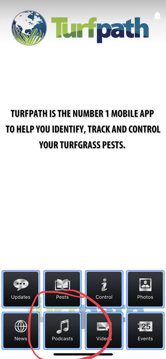 turfpath's tweet photo. Your favorite podcasts are now live in the Turfpath App. Open and listen to them all as you work today. #podcast #turfgrass #turfpath PLS RT and share other podcasts you would like to see included in the app. https://t.co/6ntDkzl1Nn