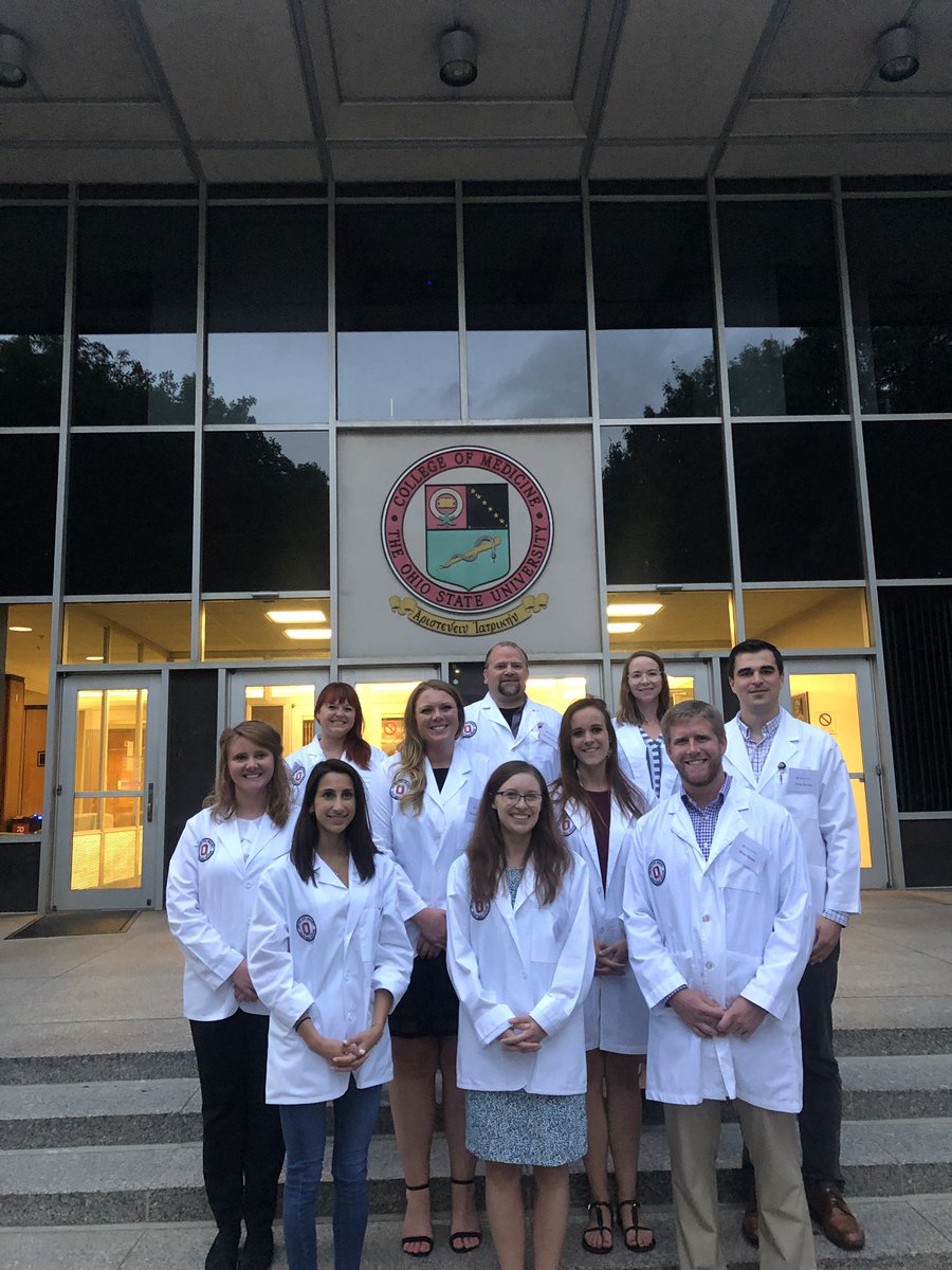 JennyKCarlson's tweet photo. It’s Project Medical Education! With our Congressional Staffers at @OhioStateMed @OSUWexMed during their white coat ceremony! Thanks @drhpaz @DrQuinnCapers4 &amp; @OSUMEDViceDean for great presentations @AAMCtoday https://t.co/3LoHLHHgvd