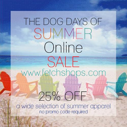 FetchShops's tweet photo. Shop Our Dog Days of Summer ONLINE SALE https://t.co/oL3DX8qe7r https://t.co/YbXokvYeU8