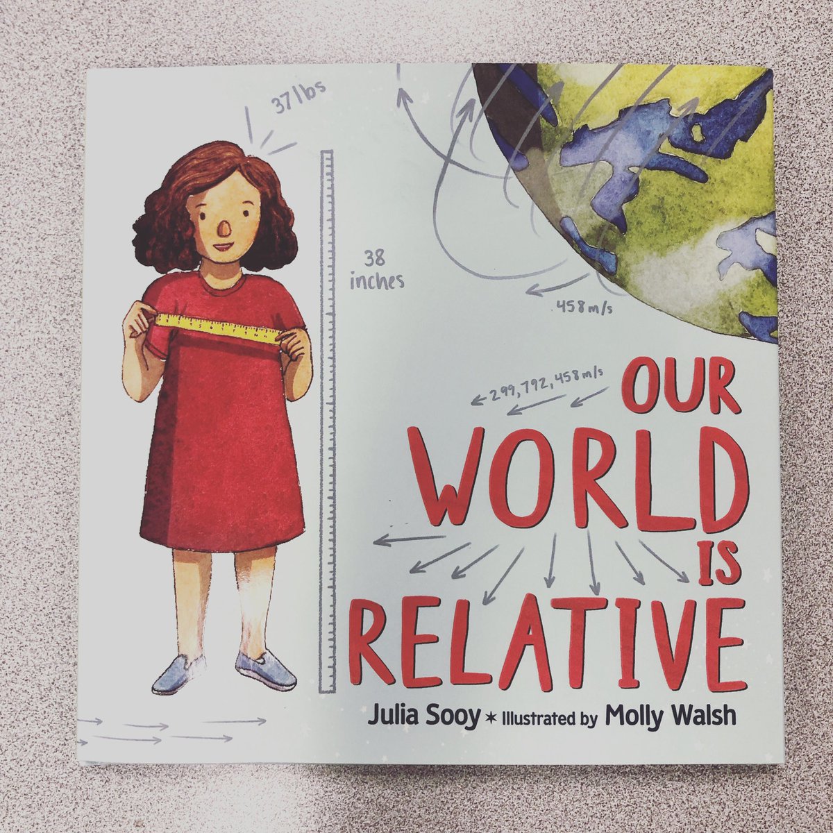 amymitchell8418's tweet photo. Congrats @wollymulch on the release of your first illustrated book! You and Julia Sooy created something wonderful! 🌎📏📚💕 https://t.co/yR48bcqHnU
