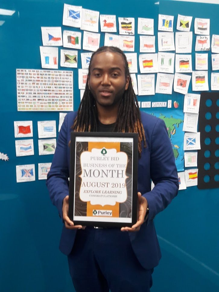 inPurley's tweet photo. Purley BID Business of the Month August 2019
Congratulations Explore Learning #Purley - @exploretutors provide Maths and English tutoring for children of all abilities. Book a free trial via the link on https://t.co/7ITjIkDNBF or on 0208 090 2938. More at https://t.co/hTPX0vj7sW https://t.co/CsYZy6qjnD