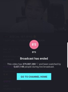 AesopsFableFly's tweet photo. 5.6M people tuned in to Jimins vlive. 

Jimin had more people than the entire population of Finland tuning in to his live video. Let that sink in... https://t.co/ZPOuy9FoXj