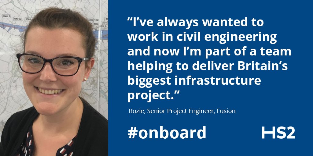 Rozie is #OnBoard.

HS2's Women into Construction initiative offered her a pathway into construction. Our skills, employment and education programme will create a highly-skilled, diverse workforce to deliver #HS2 and future #infrastructure projects.